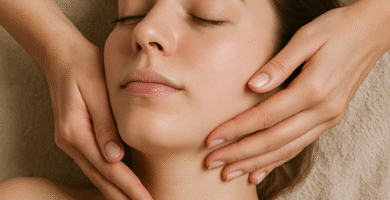 Drenaje linfatico facial
