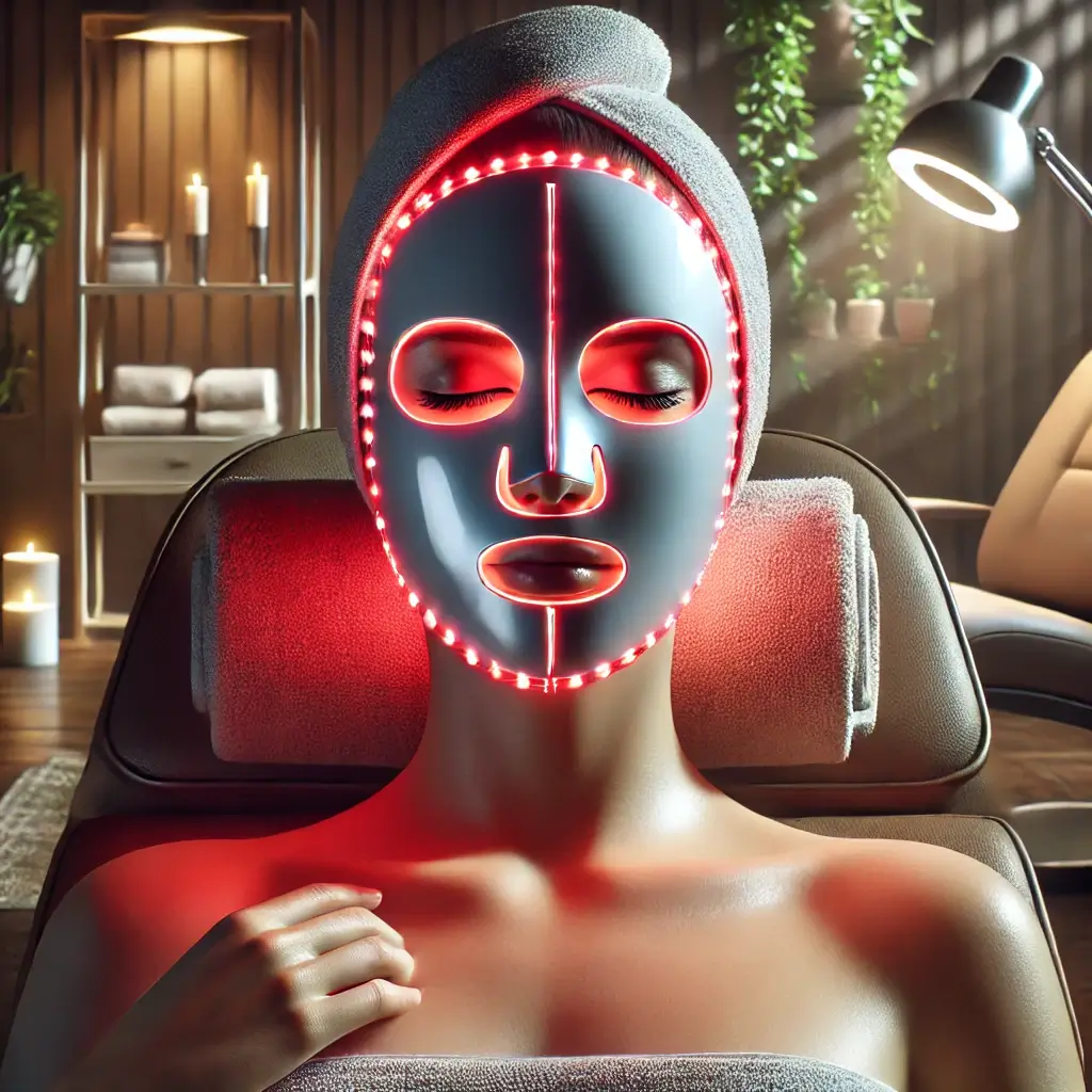 Beneficios de la luz roja en el cuidado facial