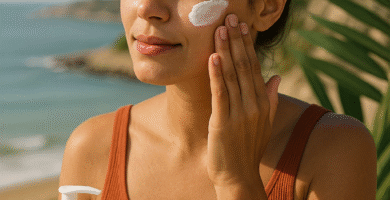 rutina facial de verano