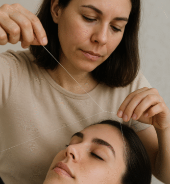 Depilación con hilo