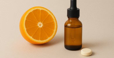 Vitamina C con niacinamida o retinol