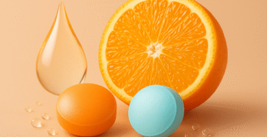 vitamina C + ácido hialurónico